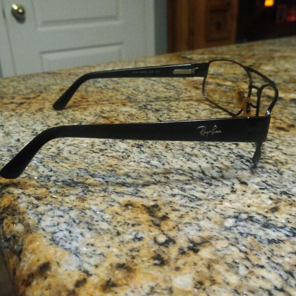 Ray-Ban RB3188 Leather 006/48 Sunglasses Eyeglasses Frames Wrap Aviators - Picture 8 of 11